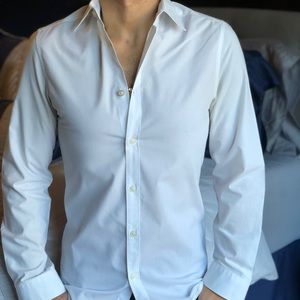 XS H&M White Dress Shirt